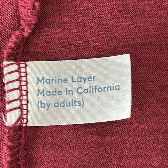Marine Layer Varsity Stripe T-Shirt - Picture 6 of 7